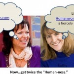 Liz Ryan and Kathy Klotz-Guest create more human-ness than allowed by law.