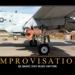 Improvisation is about flexibility