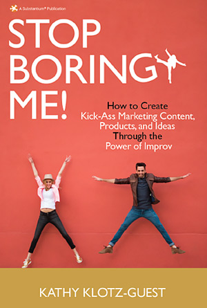 Warren Whitlock Chat with Kathy Klotz-Guest, author, "Stop Boring Me!"