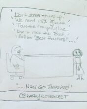 Corporate Innovation Cartoon